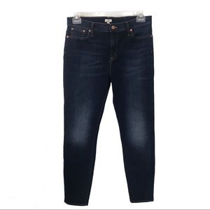 J Crew stretch skinny high waisted jeans e4693 32